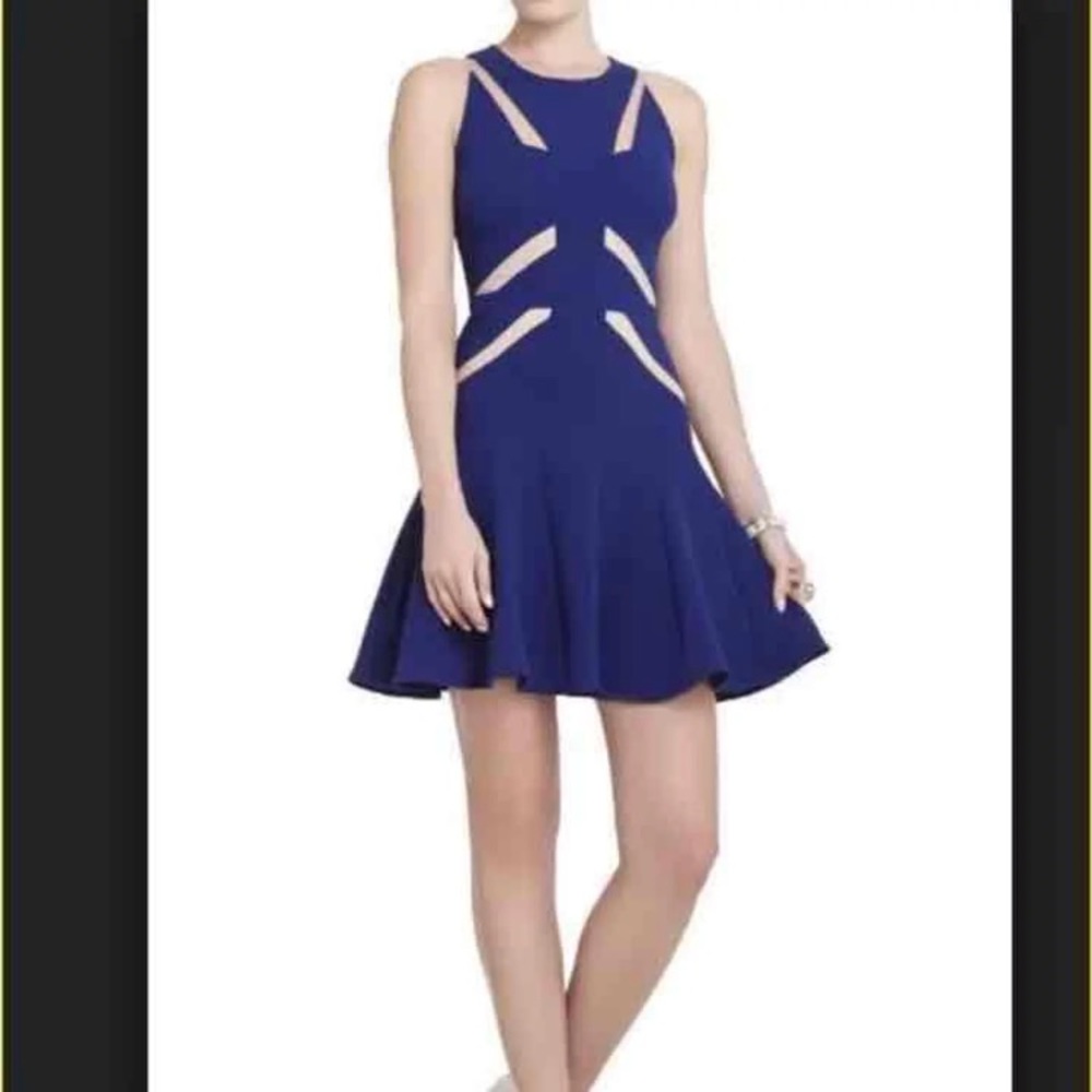 BCBG MAXAZRIA  Blue Dress SZ 0